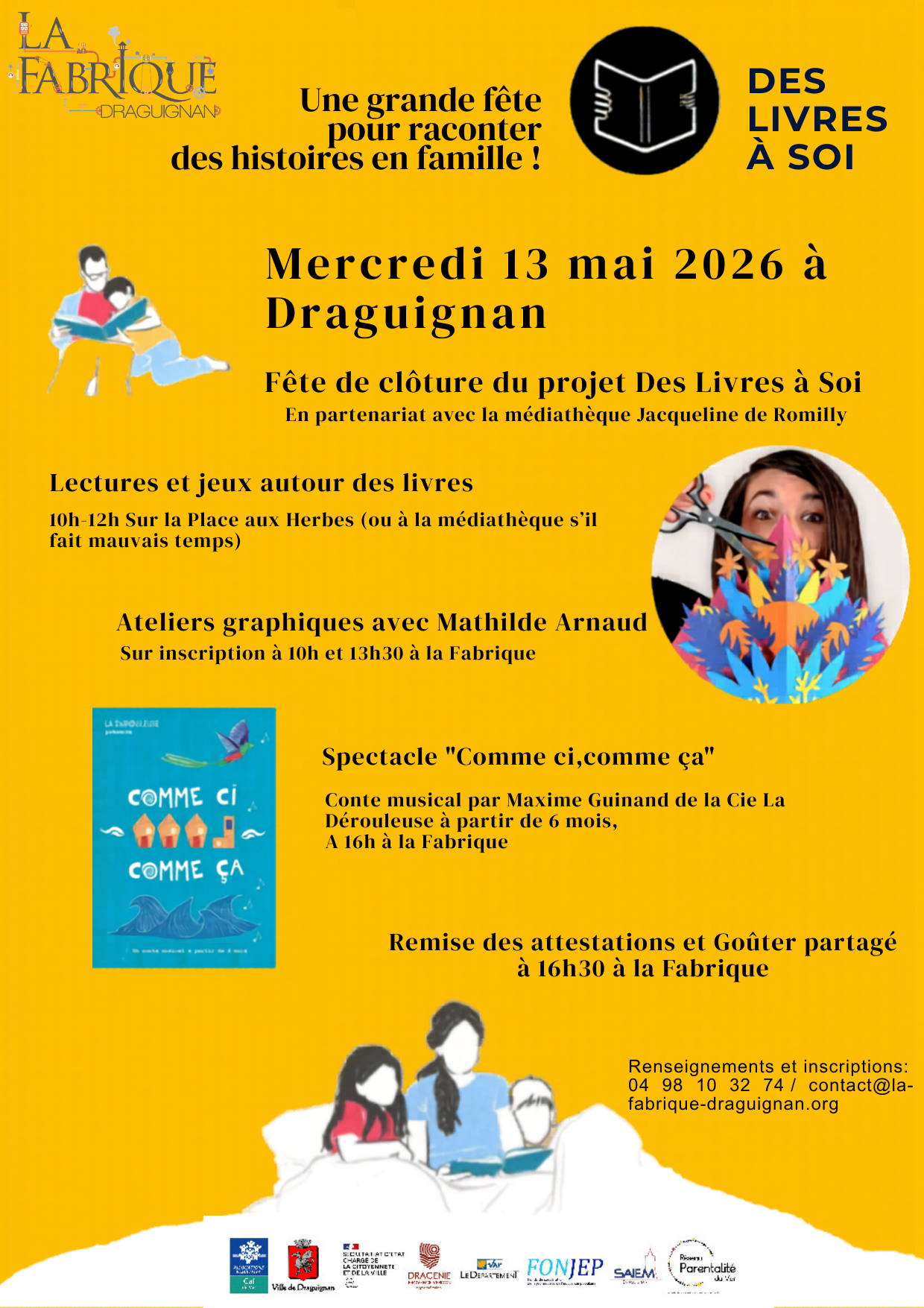 Fête de clôture Des Livres à Soi
